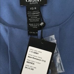 Olsen Europe Tops - Olsen rayon, jersey blouse. New Romance theme Olsen Europe Tops - Olsen rayon, jersey blouse. New Romance theme